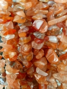 Крошка камень сердолик, 5-10 мм (нить)