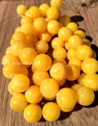 Кварц бусины "Солнечные" желтые, 12 мм (нить)