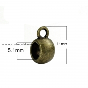 Бейл "Классический" бронза, 11х5 мм (2 шт)