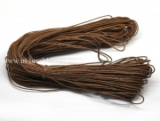 Вощеный шнур коричневый, 1.5 мм (80 ярд)