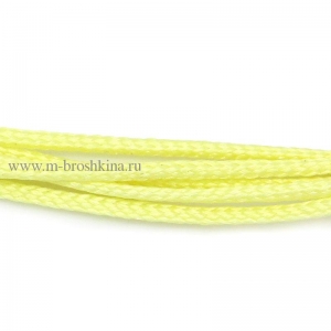 Нейлоновая нить жёлтая, 1 мм | нейлоновые нитки
