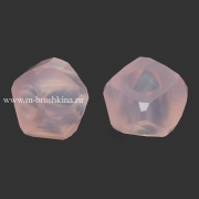 Бусина пандора "Фриформ" матовый розовый, 13х8 мм, 5.6 мм (2 шт)