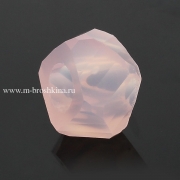 Бусина пандора "Фриформ" матовый розовый, 13х8 мм, 5.6 мм (2 шт)