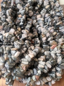 Каменная крошка агат серый, 5-10 мм